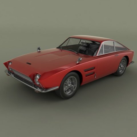trident clipper v8 3D Модель .c4d .max .obj .3ds .fbx .stl .blend 