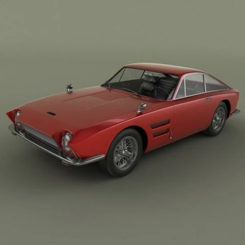 trident clipper v8 3D Model .c4d .max .obj .3ds .fbx .stl .blend