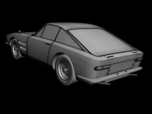 trident clipper v8 3D Model