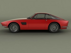 tvr trident 3D 模型
