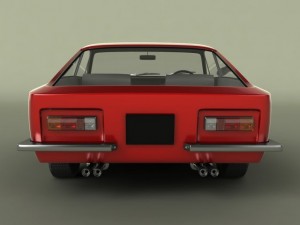 tvr trident 3D 模型