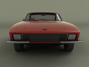 tvr trident 3D 模型