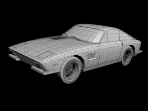 tvr trident 3D 模型
