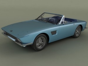 tvr trident convertible 3Dモデル