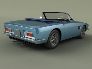 tvr trident convertible 3Dモデル