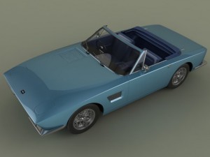 tvr trident convertible 3Dモデル