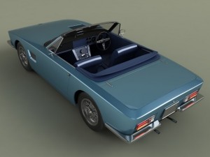 tvr trident convertible 3Dモデル