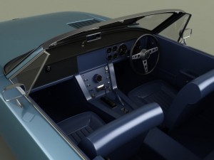 tvr trident convertible 3Dモデル