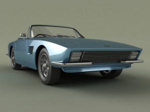 tvr trident convertible 3Dモデル
