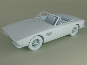 tvr trident convertible 3Dモデル