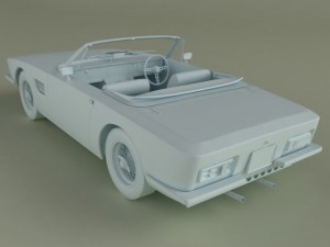 tvr trident convertible 3Dモデル