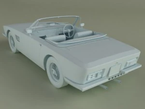 tvr trident convertible 3D Model