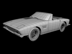 tvr trident convertible 3Dモデル