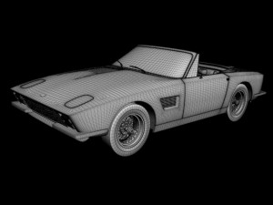 tvr trident convertible 3Dモデル