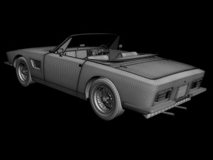 tvr trident convertible 3Dモデル