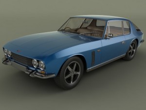 jensen interceptor Model 3D