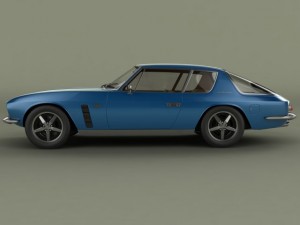jensen interceptor 3D Модель