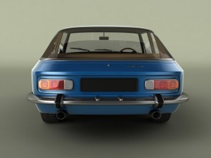 jensen interceptor 3D Модель