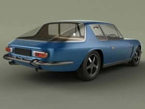 jensen interceptor 3D Model