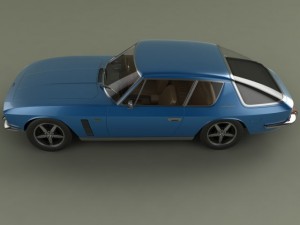jensen interceptor 3D Модель