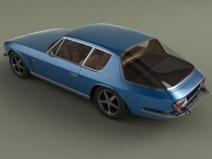 jensen interceptor 3D Модель