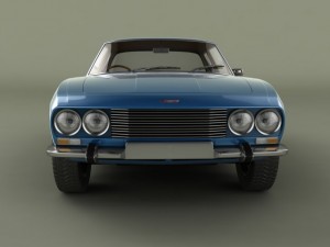 jensen interceptor 3D Модель