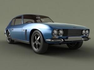 jensen interceptor 3D Модель