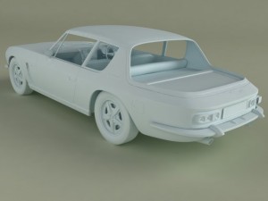 jensen interceptor 3D Модель