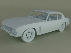 jensen interceptor 3D Модель