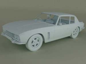 jensen interceptor 3D Model