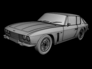 jensen interceptor 3D Модель