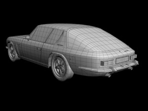 jensen interceptor 3D Модель
