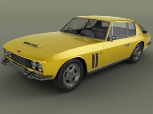jensen interceptor ff 3D मॉडल
