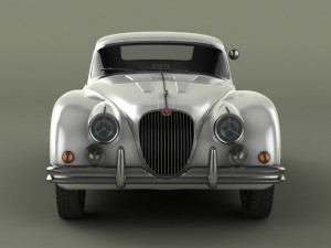 jaguar xk150 s fastback 3D Model
