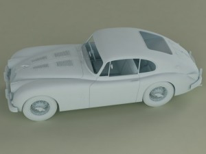 jaguar xk150 s fastback 3D Model