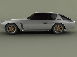 jensen interceptor fast  furious 6 3D Model