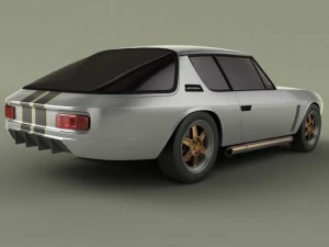 jensen interceptor fast  furious 6 3D Model