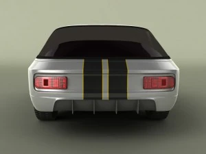 jensen interceptor fast  furious 6 3D Model
