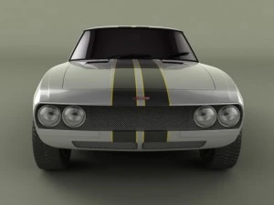 jensen interceptor fast  furious 6 3D Model