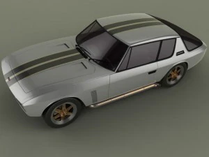 jensen interceptor fast  furious 6 3D Model