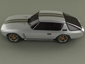 jensen interceptor fast  furious 6 3D Model