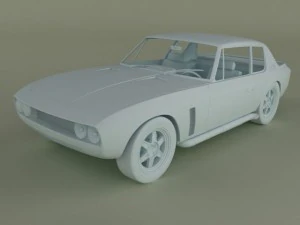 jensen interceptor fast  furious 6 3D Model