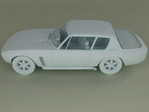 jensen interceptor fast  furious 6 3D Model