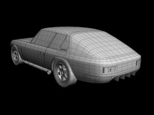 jensen interceptor fast  furious 6 3D Model