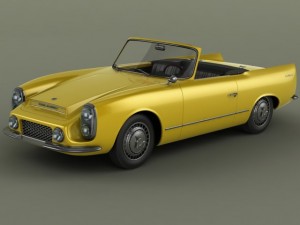 rene bonnet le mans grand luxe 3Dモデル