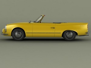 rene bonnet le mans grand luxe Model 3D