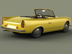 rene bonnet le mans grand luxe Model 3D
