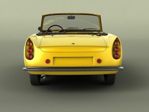 rene bonnet le mans grand luxe Model 3D