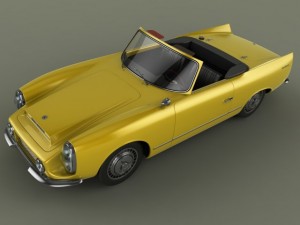 rene bonnet le mans grand luxe Model 3D
