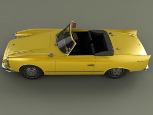 rene bonnet le mans grand luxe Model 3D